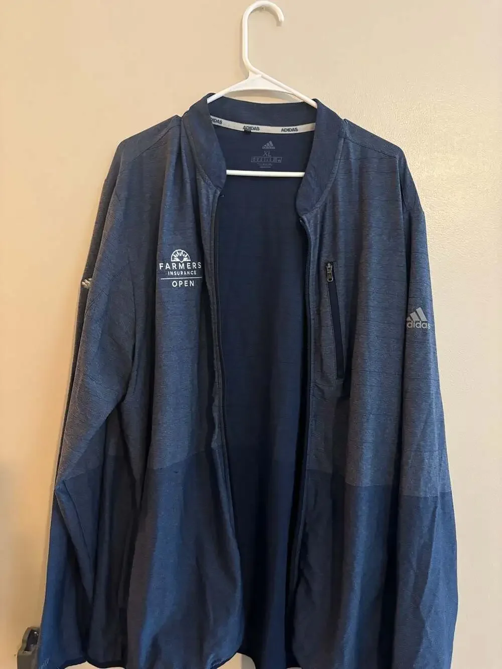 Adidas Farmers Insurance Open Torrey Pines Full Zip Jacket XL